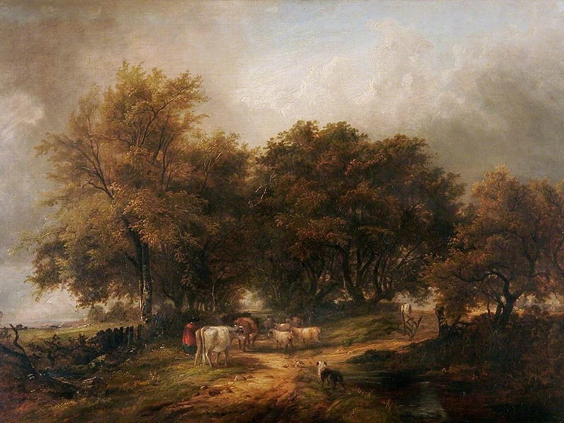 1794-James Stark - Scena rustica - Collezioni dei musei di Norfolk